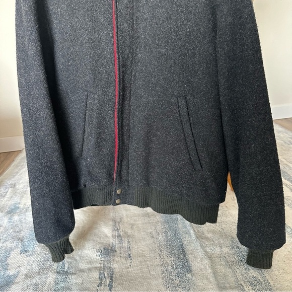 WOOLRICH Vintage Wool Bomber Jacket M - Picture 9 of 14